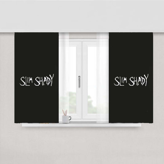 Slim Shady Eminem Peach Skin Window Curtains