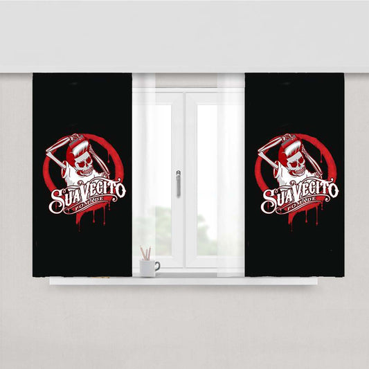 Suavecito Pomade Peach Skin Window Curtains