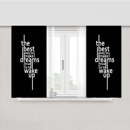 The Best Way To Make Dreams Wake Up Peach Skin Window Curtains