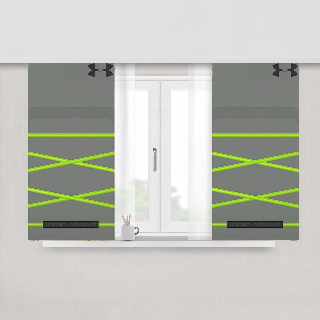 Under Armour Ua Protect Peach Skin Window Curtains