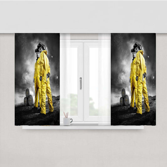 Walter White Peach Skin Window Curtains