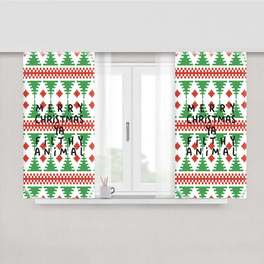 Ya Filthy Animal Peach Skin Window Curtains