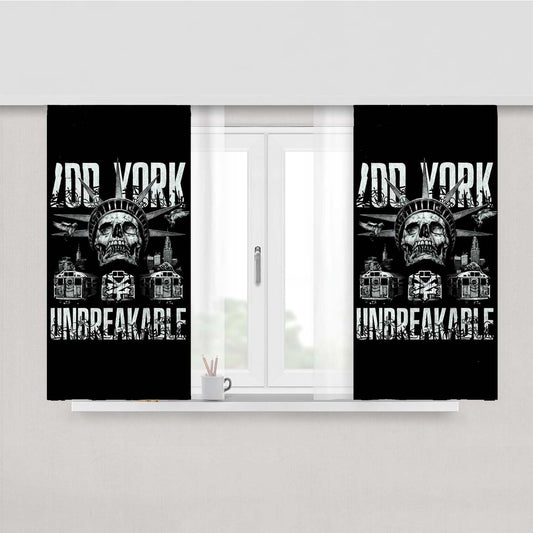 Zoo York 2 Peach Skin Window Curtains