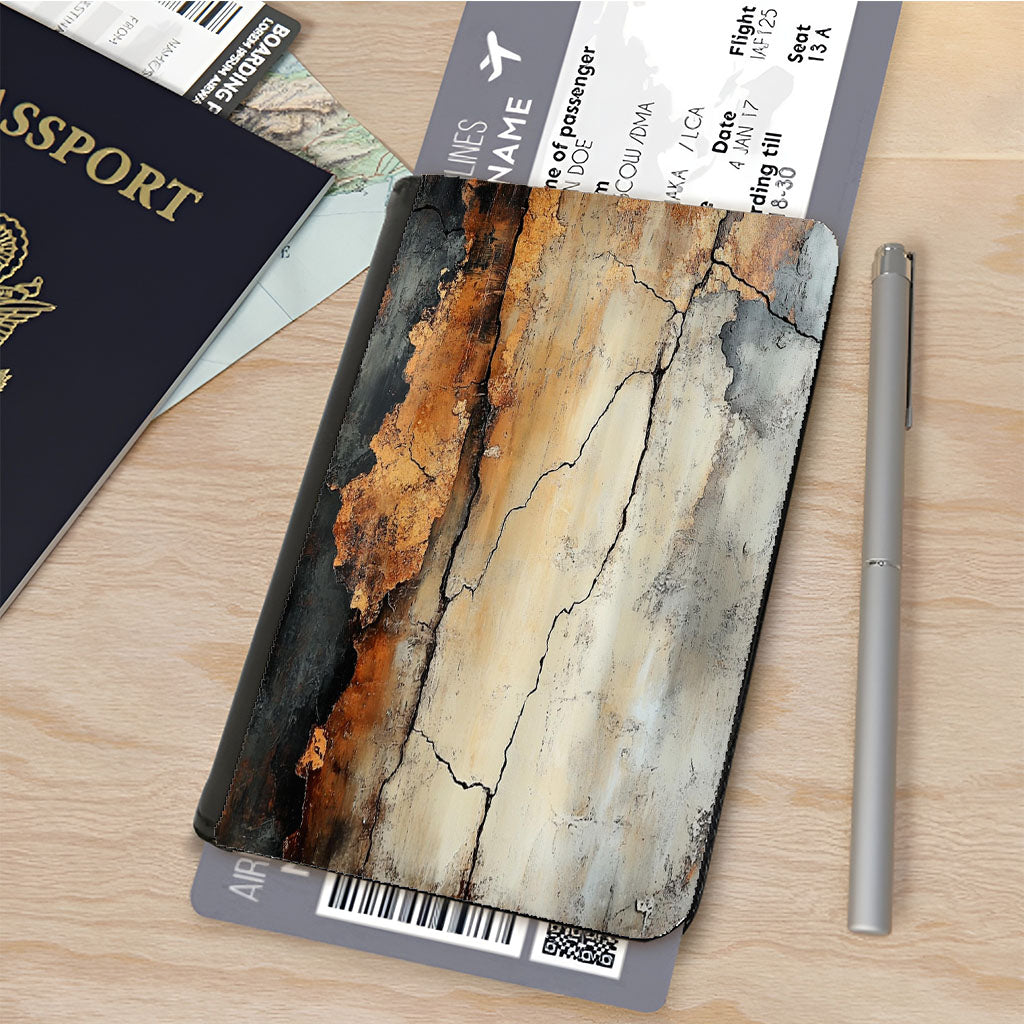 Abstract Passport Cover