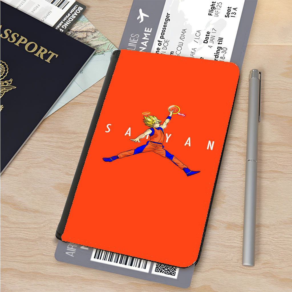 Air Jordan Goku Saiyan Passport Cover