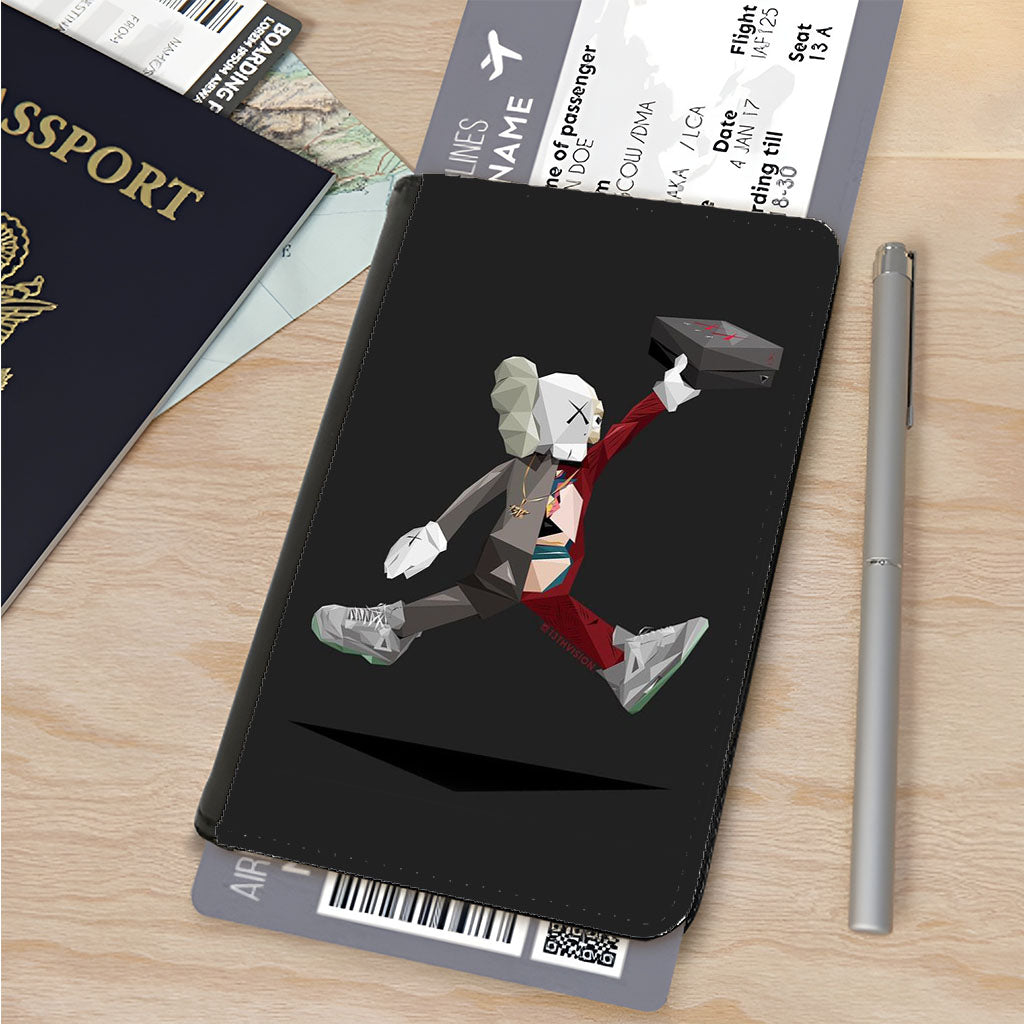 Air Jordan X Kaws Illustration Passport Cover