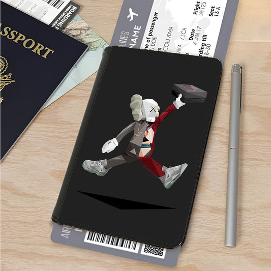 Air Jordan X Kaws Illustration Passport Cover