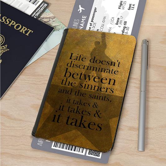 Alexander Hamilton It Takes Quotes Passport Cover