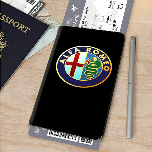 Alfa Romeo Logo Passport Cover