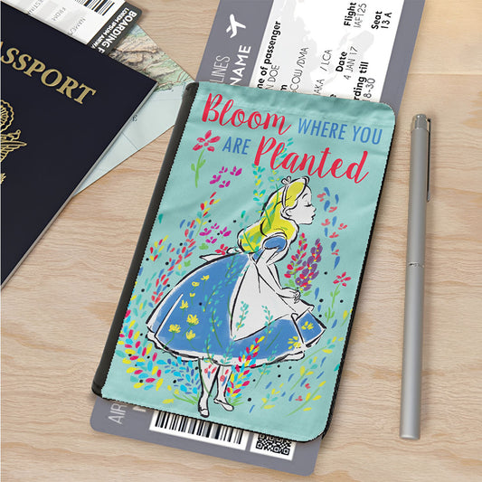 Alice In Wonderland Passport Cover