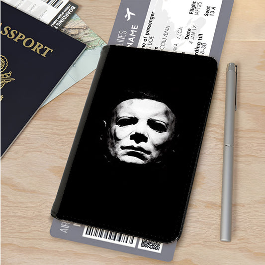 Halloween Johny Depp Pattern Cartoon Passport Cover
