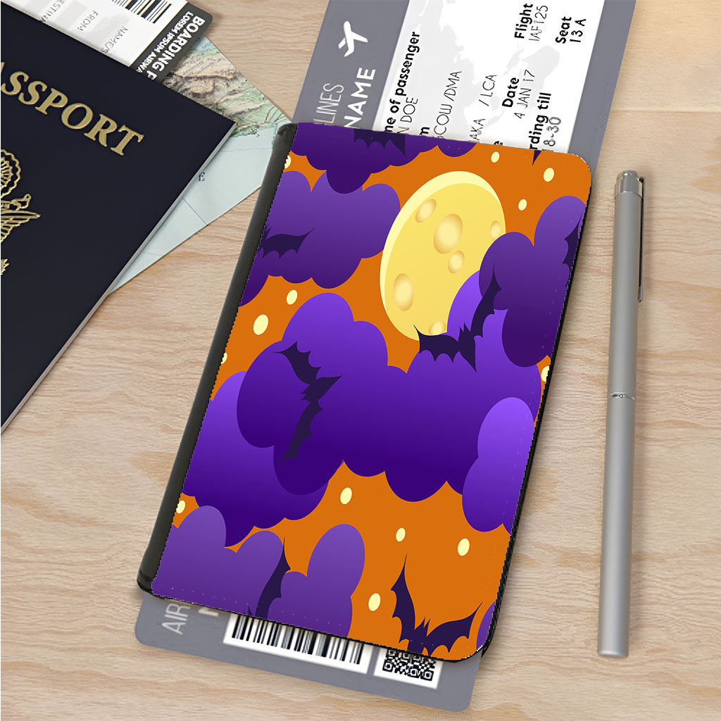 Halloween Pattern 02 Passport Cover