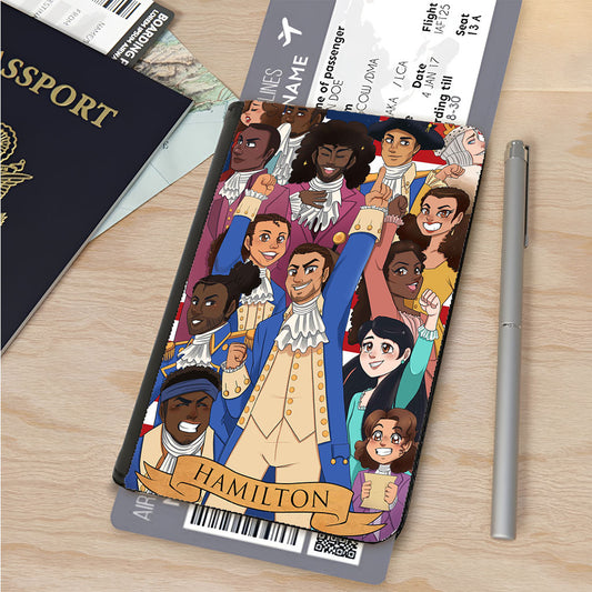 Halsey Blue Hair Passport Cover