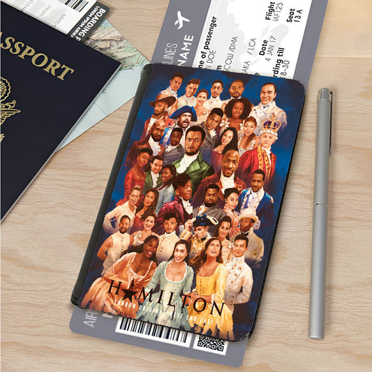 Hamilton American Musical Characters Artwork Passport Cover