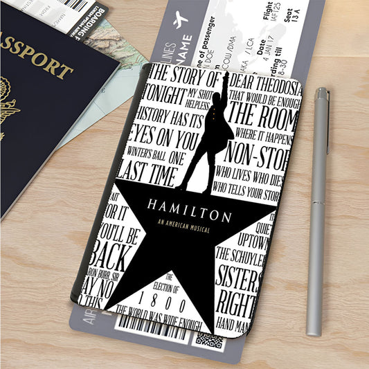 Hamilton It Takes Quotes Passport Cover