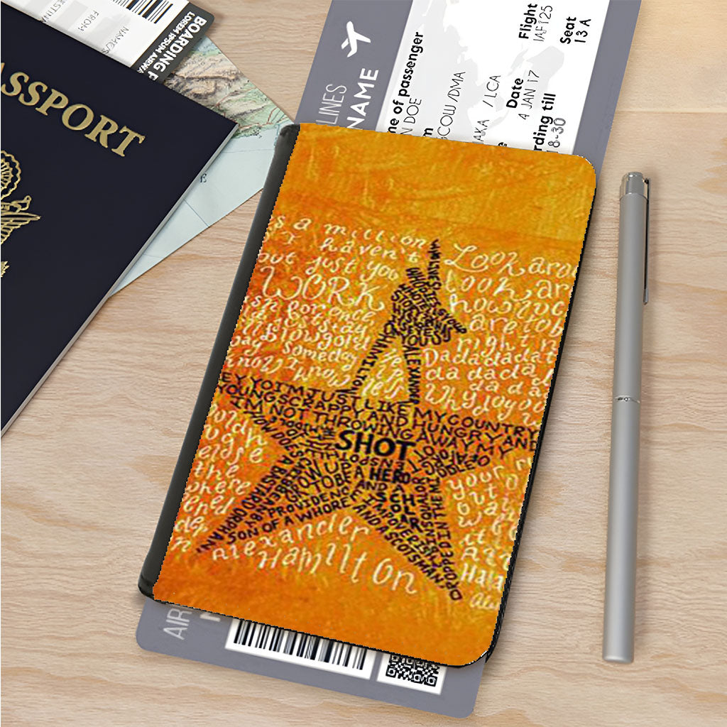 Hamilton Musical George Washington Passport Cover