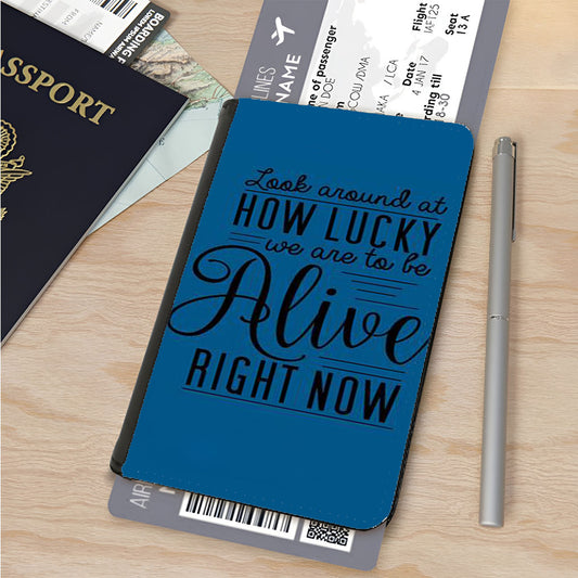 Hamilton Musical Lyrics Passport Cover
