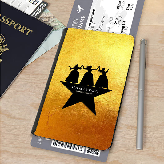 Hamilton Schuyler Sisters Musical Passport Cover