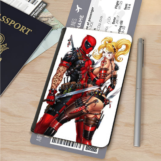 Harley Quinn 9 Passport Cover