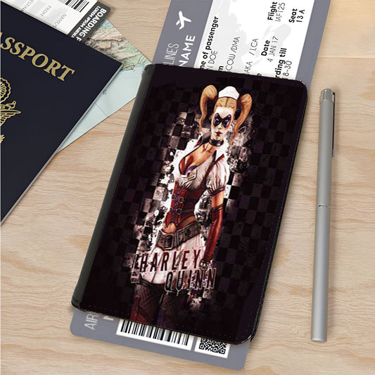 Harley Quinn Black Diamonds Passport Cover