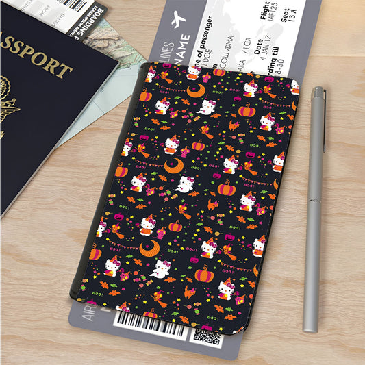 Hello Kitty Funy Pattern Passport Cover