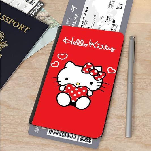 Hello Kitty Halloween Pattern Passport Cover