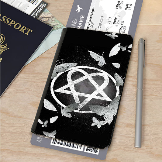 Hiiipower Hands Pattern Passport Cover