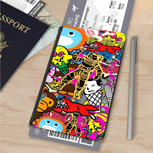 Hurley Nike Logo Passport Cover