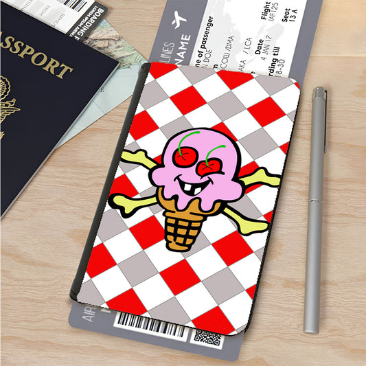 Ice King Cake Pattern Passport Cover