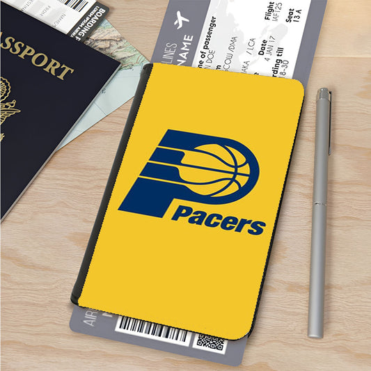 Indiana Pacers Basketball Club Logo Passport Cover