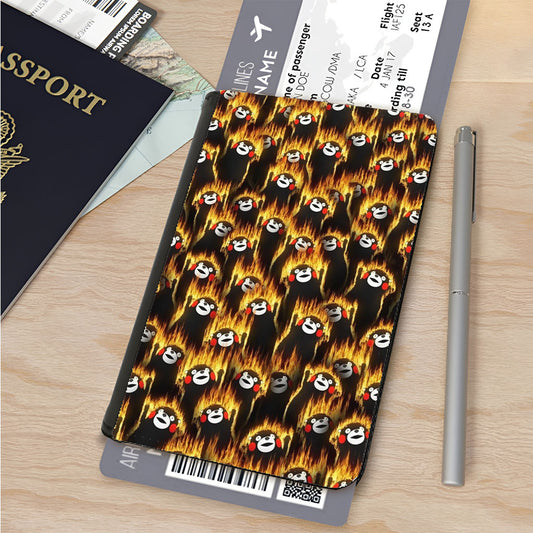 Indy Pacers Logo Texture Passport Cover