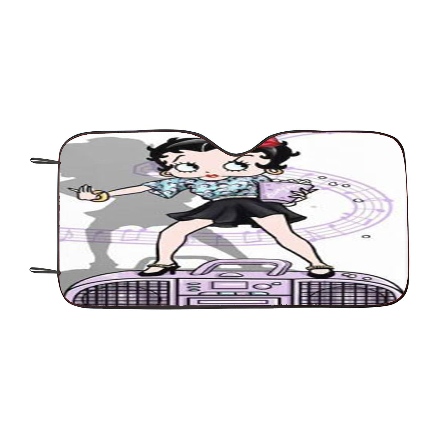 Betty Boop Comic Girl 3 Car Auto Sun Shade Windshield Cover