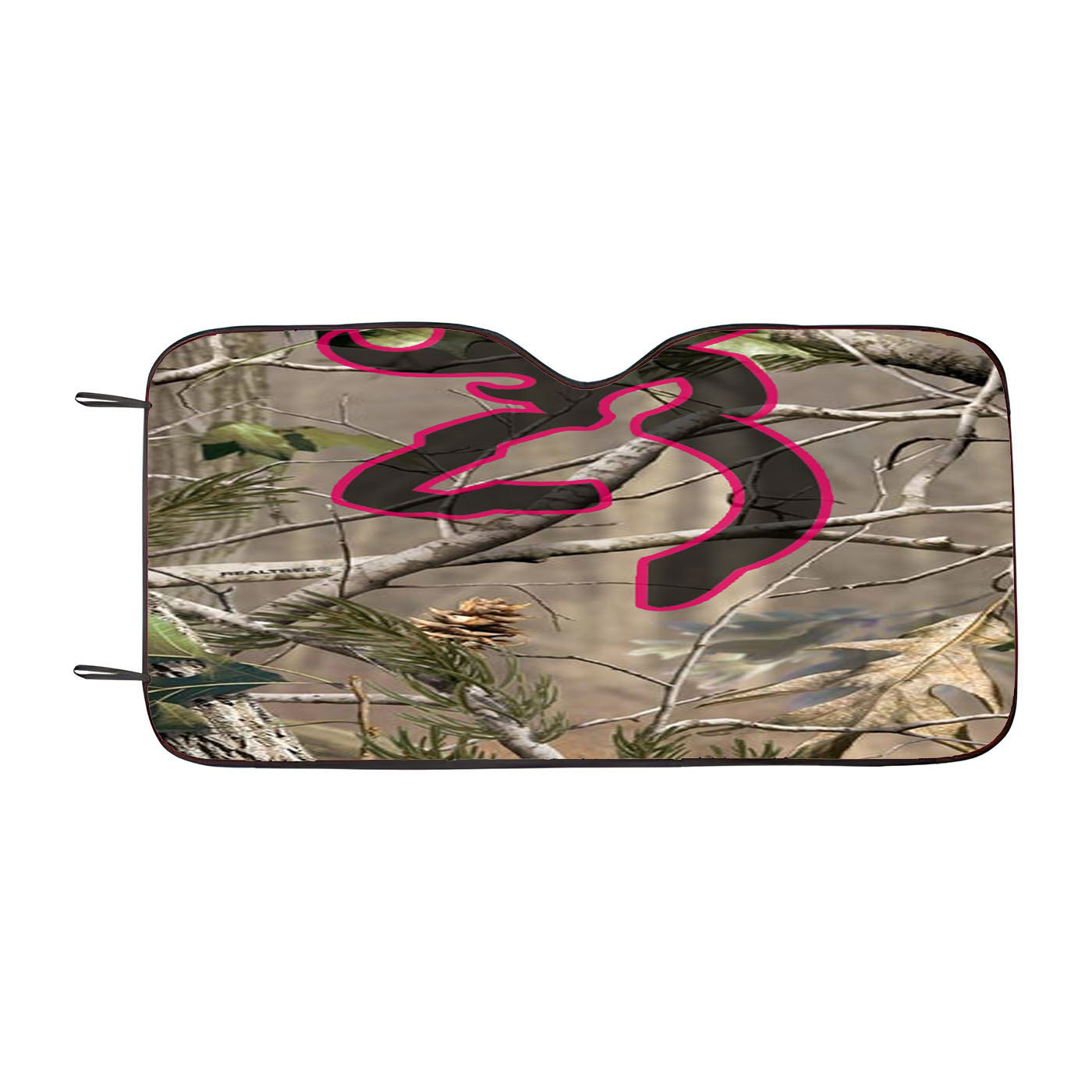 Browning Deer Camo Car Auto Sun Shade Windshield Cover