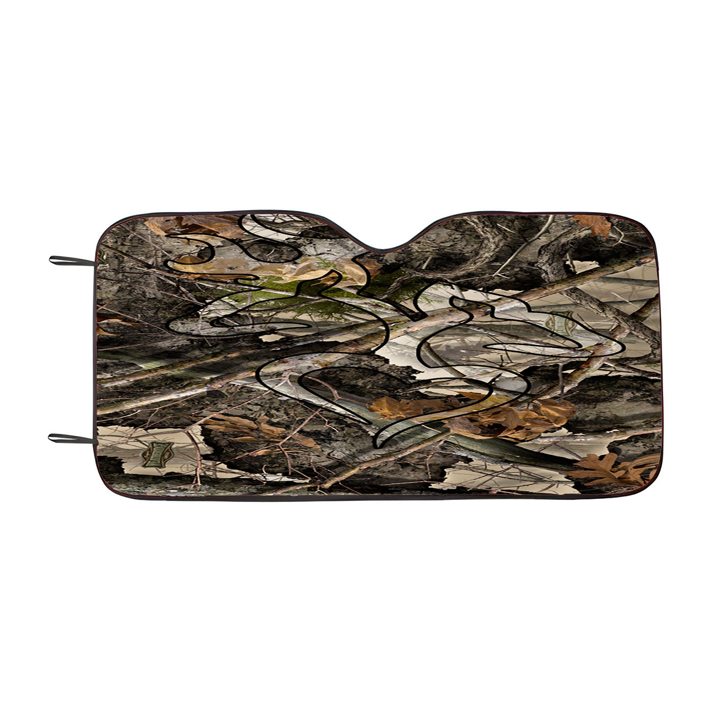 Browning Deer Love Car Auto Sun Shade Windshield Cover