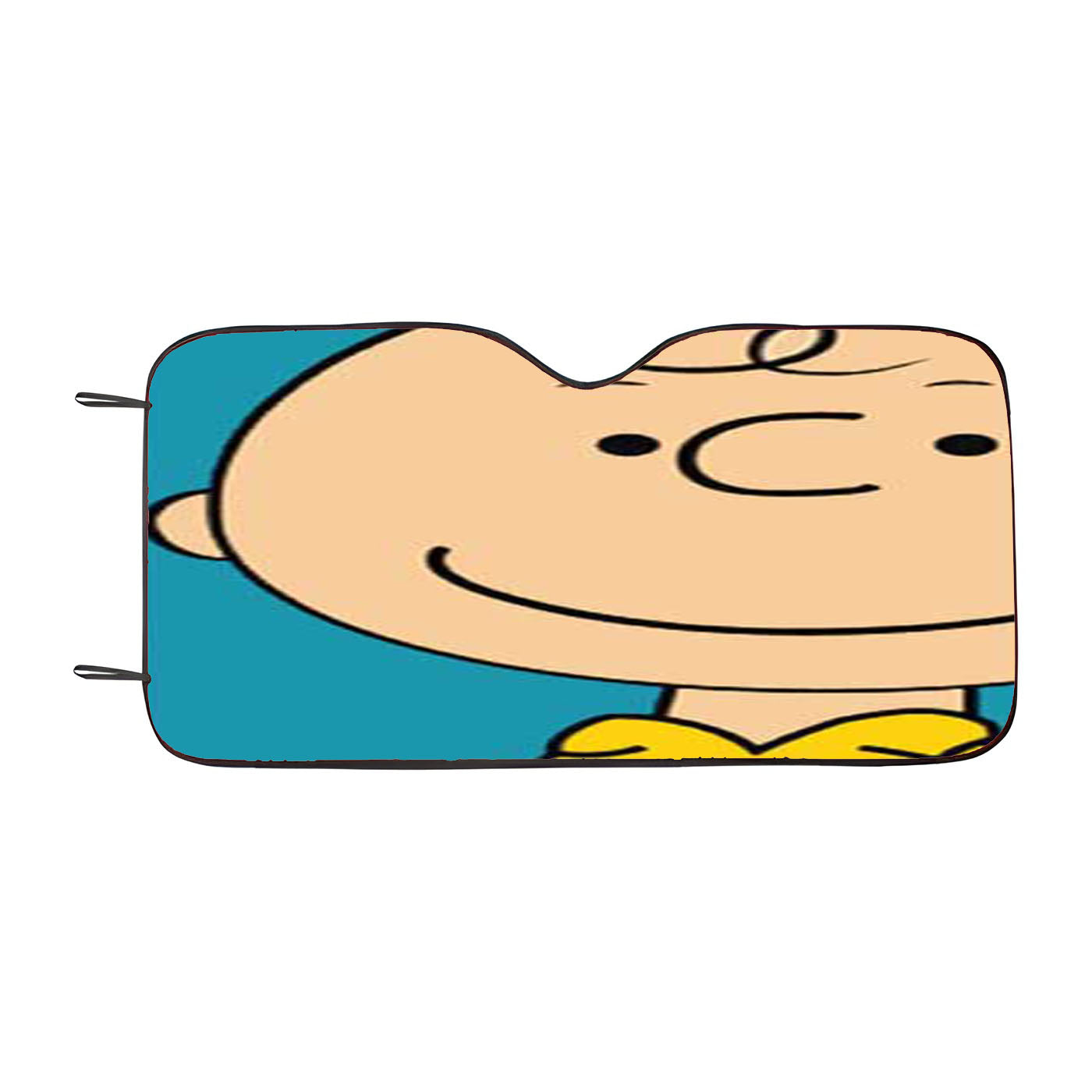 Charlie Brown Blue Car Auto Sun Shade Windshield Cover