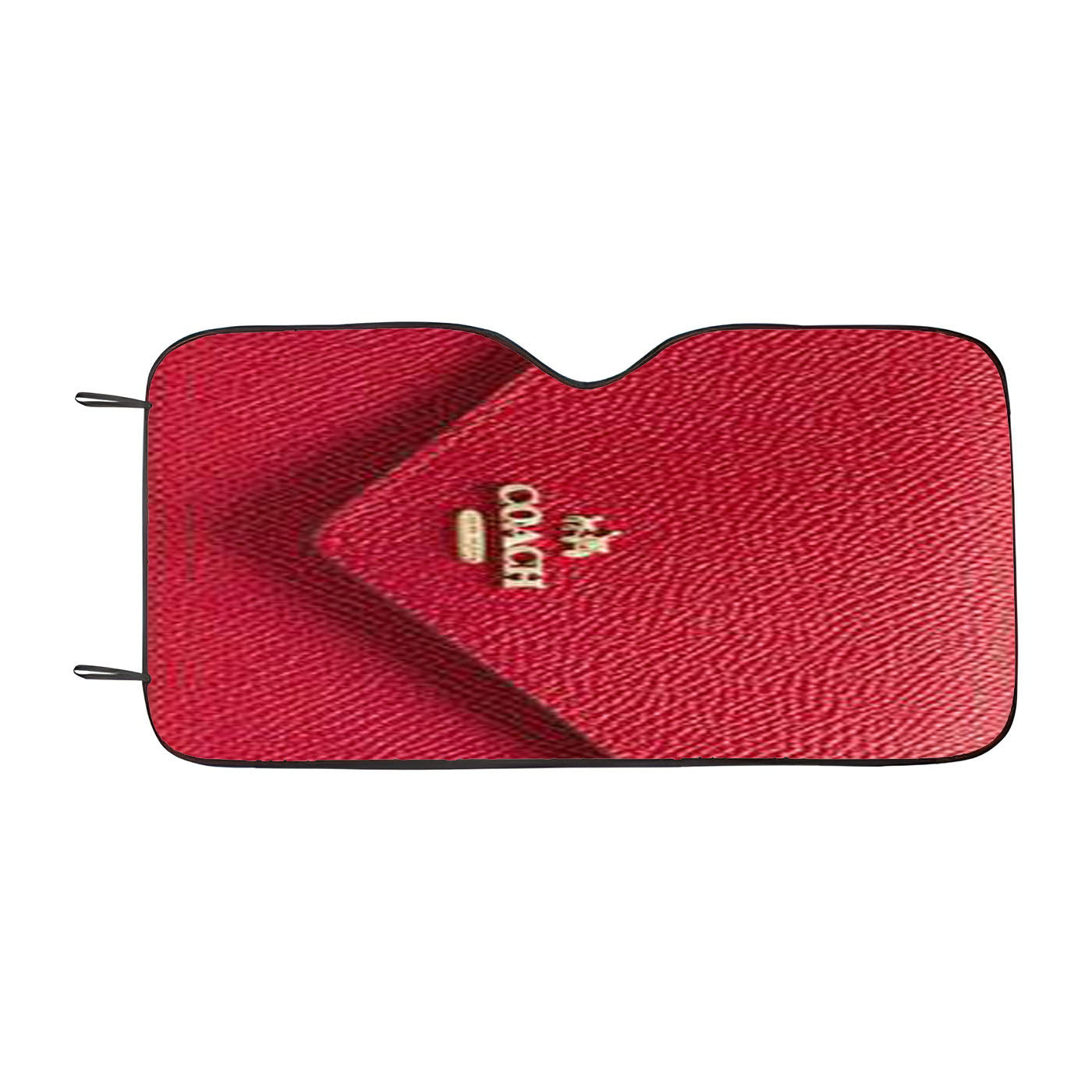 Coach Soft Wallet Car Auto Sun Shade Windshield Cover