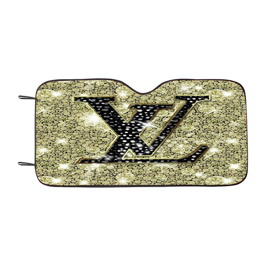 Luois Vuitton Diamond Clean Car Auto Sun Shade Windshield Cover