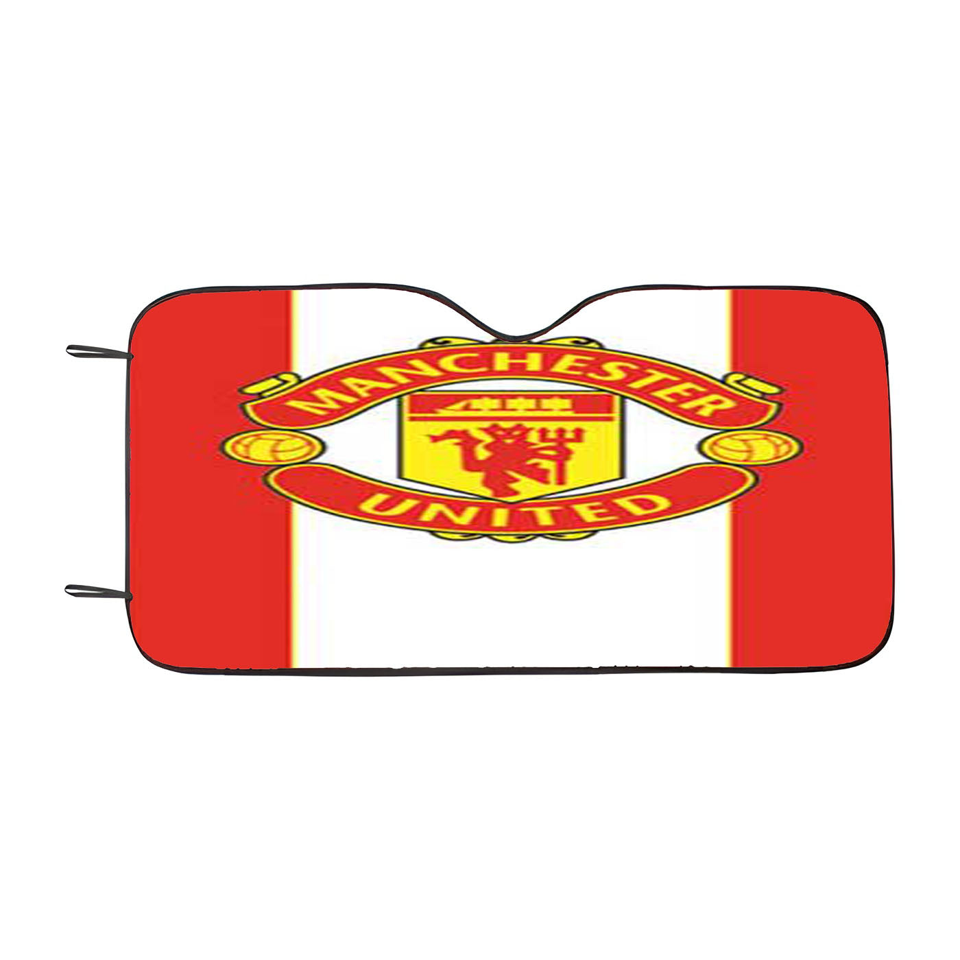 Manchester United Big Stripe Car Auto Sun Shade Windshield Cover
