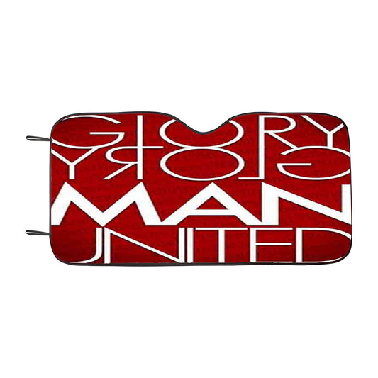 Manchester United Glory Glory Car Auto Sun Shade Windshield Cover