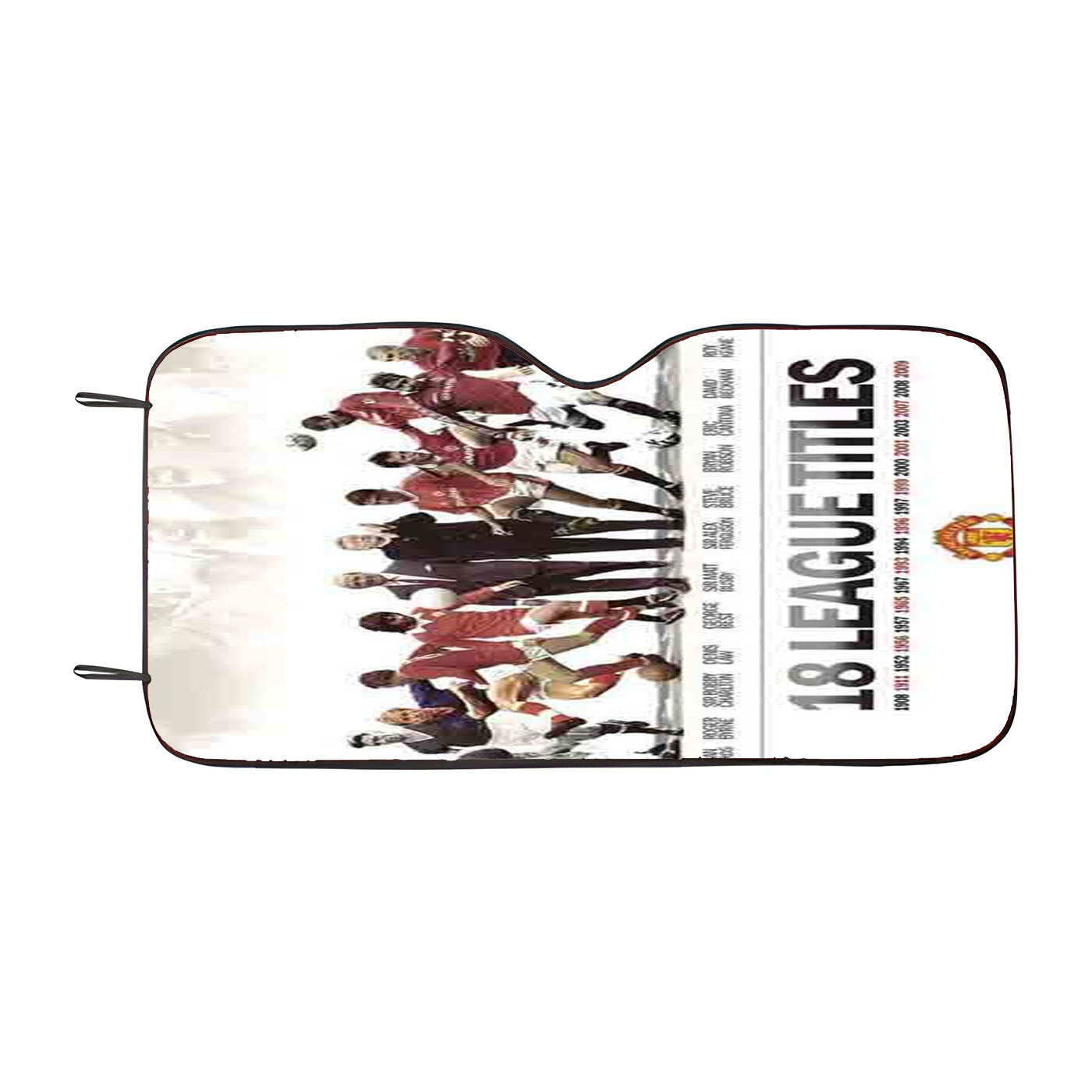 Manchester United League Titles Car Auto Sun Shade Windshield Cover
