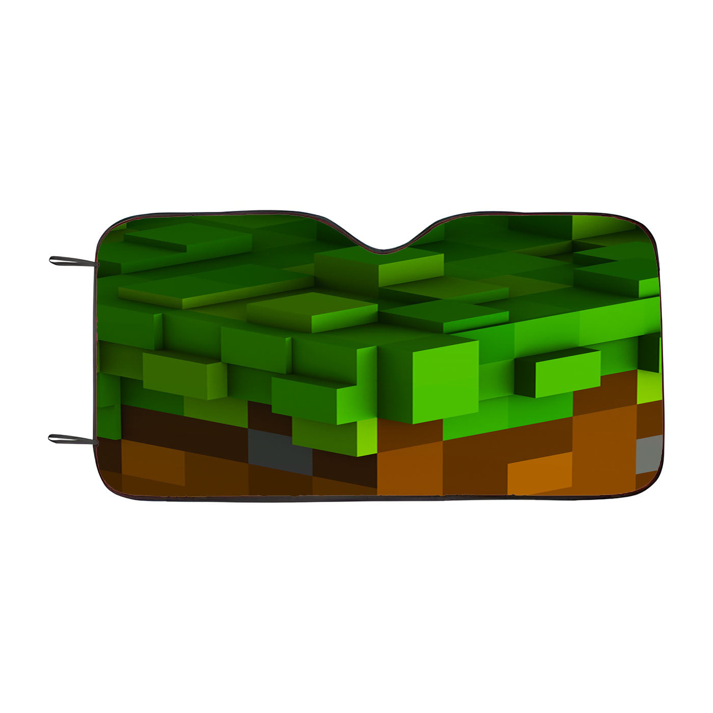 Minecraft Cuboids Car Auto Sun Shade Windshield Cover