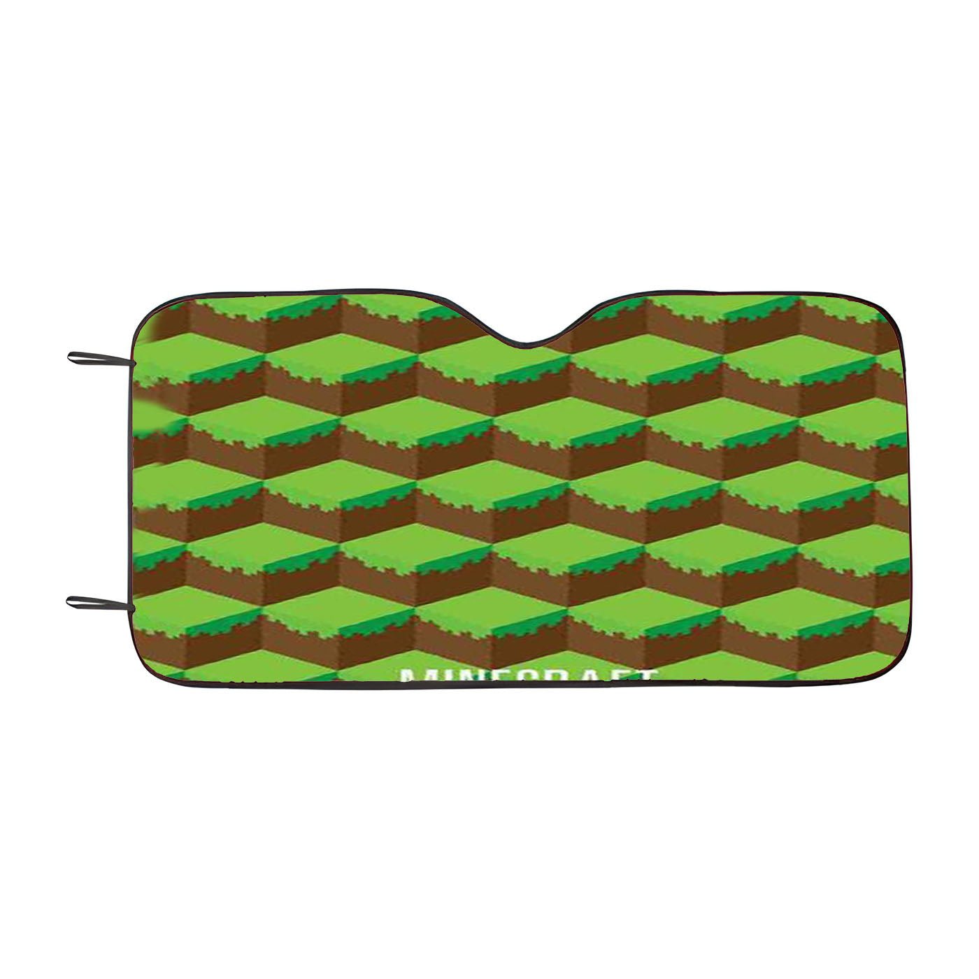 Minecraft Land Car Auto Sun Shade Windshield Cover