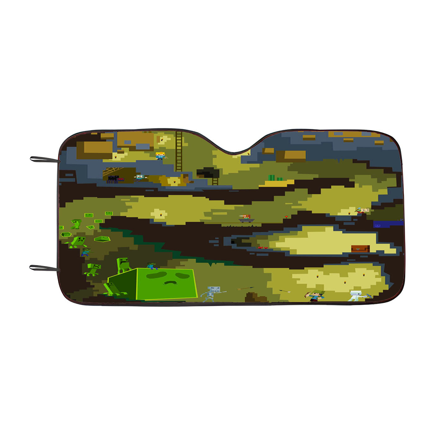 Minecraft Mobile Car Auto Sun Shade Windshield Cover