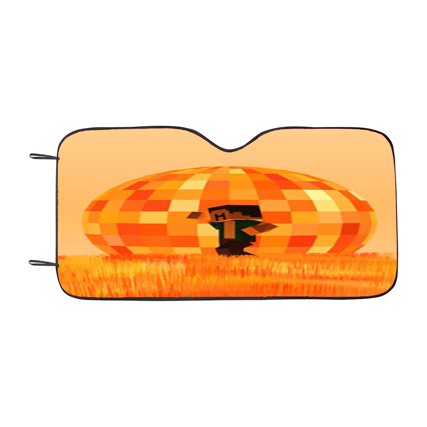 Minecraft Sunset Car Auto Sun Shade Windshield Cover