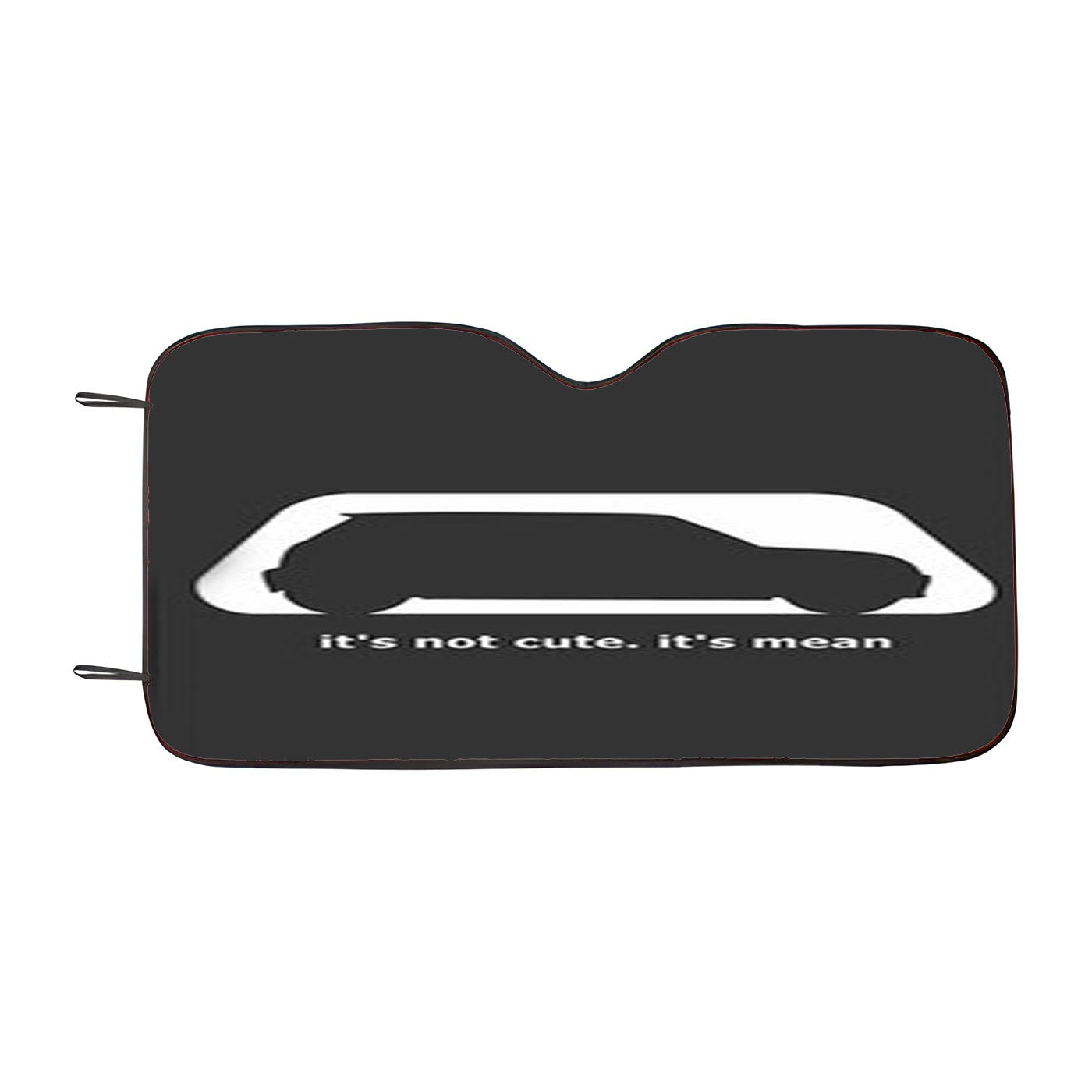 Mini Cooper Its Not Cute Its Mean Car Auto Sun Shade Windshield Cover