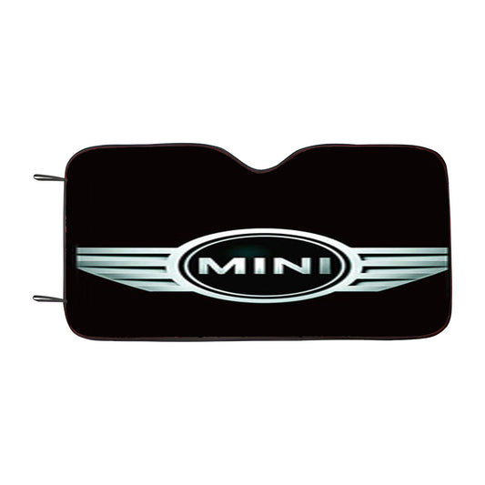 Mini Cooper Logo Black Car Auto Sun Shade Windshield Cover