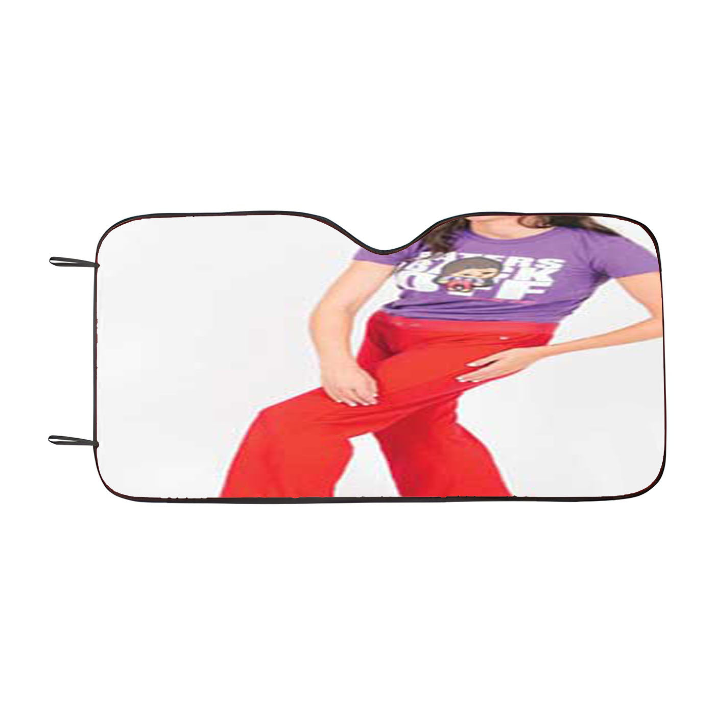 Miranda Sings Red Pants Car Auto Sun Shade Windshield Cover