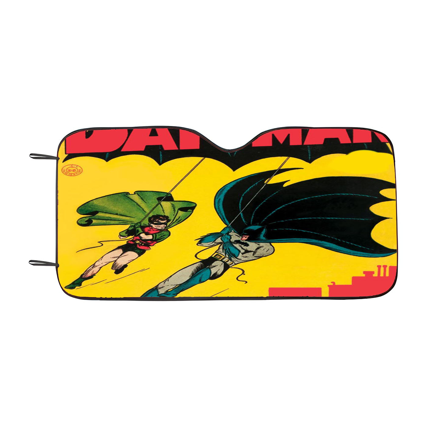 Old Batman Comic Car Auto Sun Shade Windshield Cover