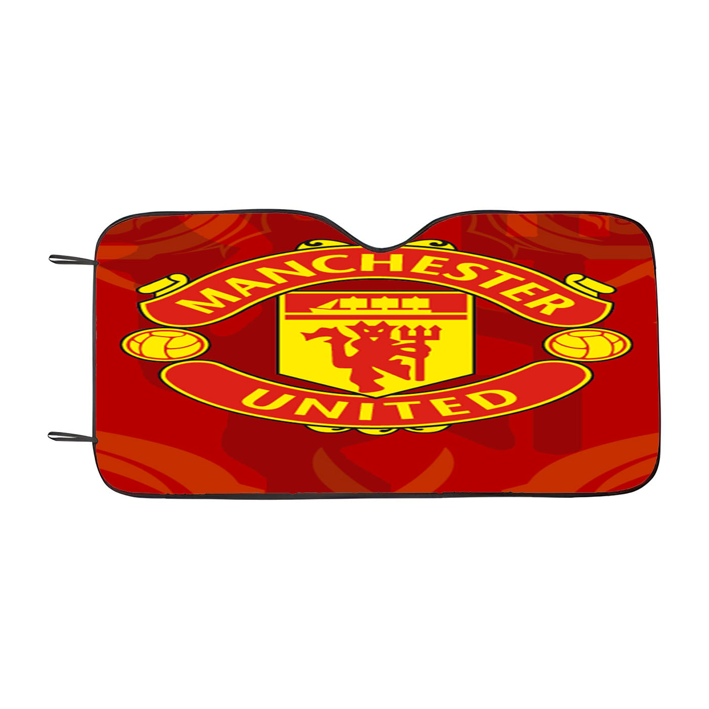 Red Devil Manchester United Car Auto Sun Shade Windshield Cover
