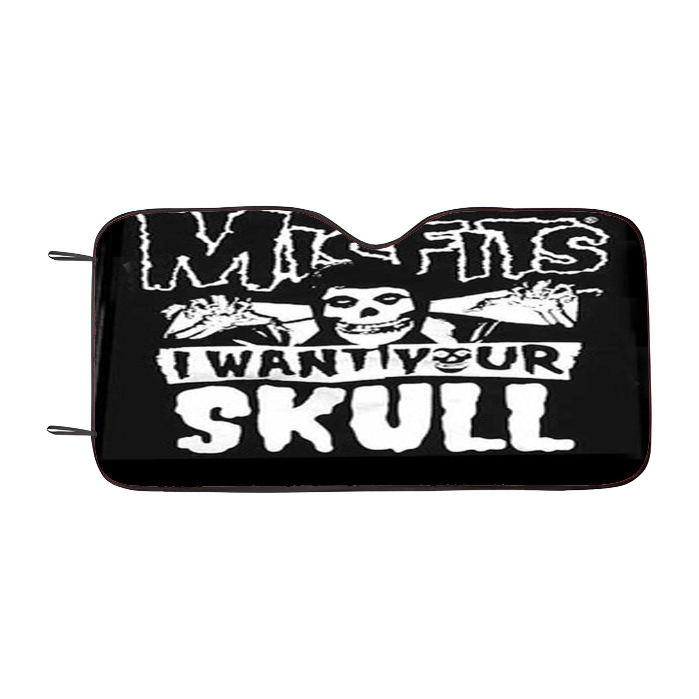 The Misfits Skull Car Auto Sun Shade Windshield Cover